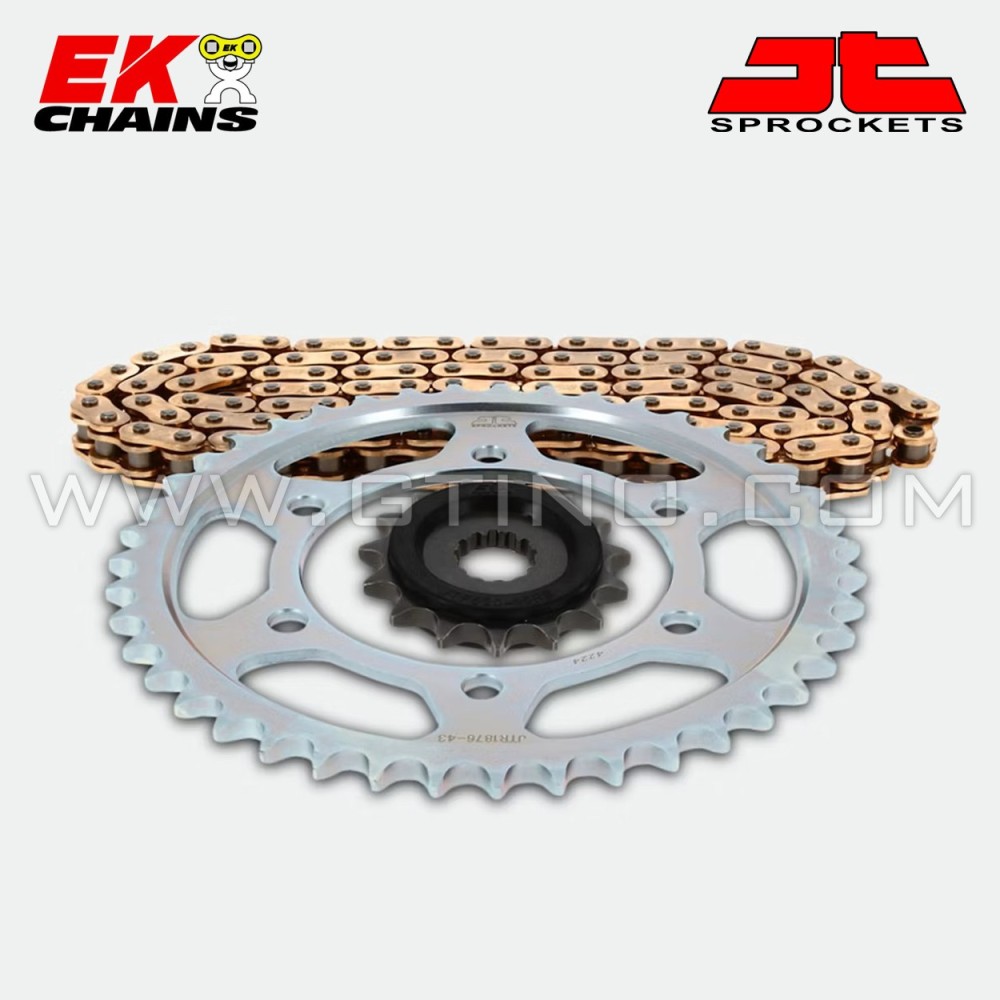 Kettensatz Quad Yamaha Breeze 125 EK + JT verstärkt