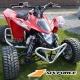 Bumper MX Force Lite - Exemple sur un SUZUKI LTZ 400 Injection