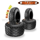 Pack 4 pneus quad pour le Cross : 20x6-10" + 18x10-8" Maxxis RAZR MX