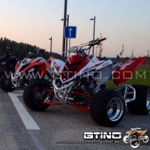 Bumper SHARP Chrome - YAMAHA YFM RAPTOR 700