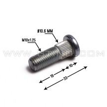 Goujon à tête pour moyeu - 921511392