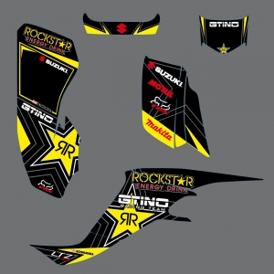 Kit déco GTINO Rockstar - Suzuki LTZ 400