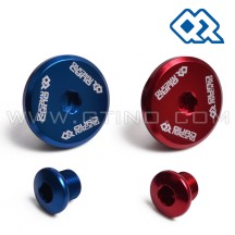 Bouchon de carter alu anodisé - QRP