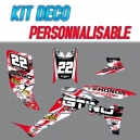 Kit déco "RED PAINT" - TRX 450