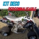 Kit déco "KEN BLOCK" - YFM Raptor 700