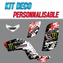 Kit déco KEN BLOCK 1 - YFM Raptor 660