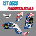 Kit déco KEN BLOCK 3 - YFM Raptor 660