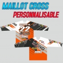 Maillot de cross quad / moto GTINO Racing Team - Personnalisable