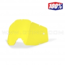 Ecran de remplacement "YELLOW" pour masque de cross 100% (26020482)