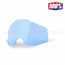 Ecran de remplacement "BLUE" pour masque de cross 100% (26020481)