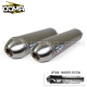 Double Silencieux Aluminium DOMA pour quad YAMAHA YFM RAPTOR 700 avec option WHISPER