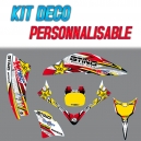 Kit déco "REDSTAR" / W-TEC