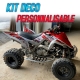 Kit déco "RC17-RED" - YFM Raptor 700