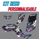 Kit déco WHITESTAR - YFM Raptor 660