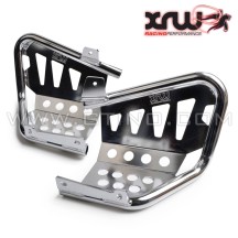 Paire de protection talons / Rajout Nerf Bar alu - XRW pour quad YAMAHA YFM RAPTOR 250