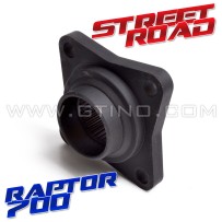 Porte couronne "STREET ROAD" pour quad YAMAHA YFM RAPTOR 700