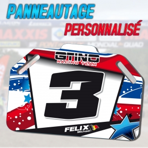 Panneau de panneautage - PERSONNALISABLE