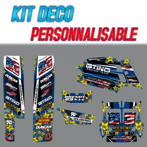 Kit déco "ROCKSTAR 3" - YFZ Banshee 350