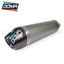 Silencieux DOMA Alu / carbone pour quad YAMAHA YFM Raptor 660