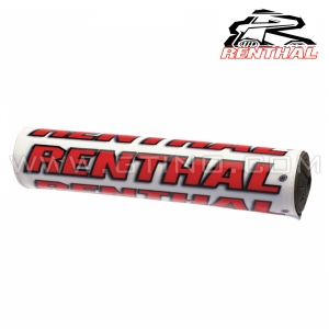 Mousse de guidon BLANC/ROUGE SX - RENTHAL