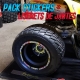 Pack liserets de jantes - Yellow/Red/Black