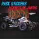 Pack liserets de jantes - Blue/White/Red