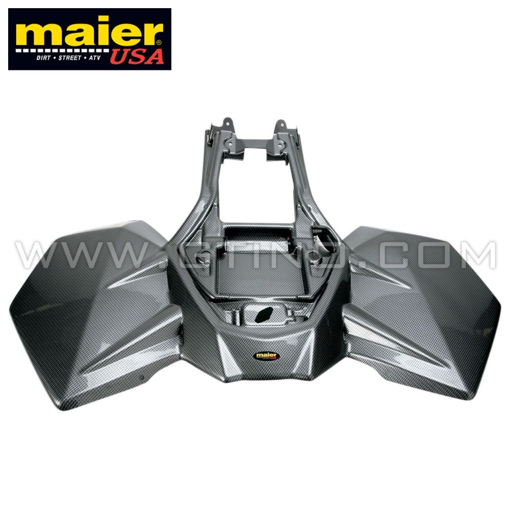 Carénage arrière NOIR Carbone Look pour SUZUKI LTR 450