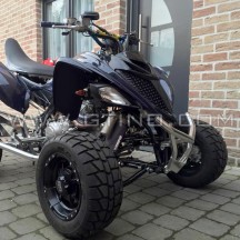 Bumper SHARP Chrome sur quad YAMAHA YFM RAPTOR 700