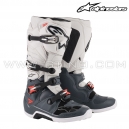 Bottes TECH 7 "Dark Gray Light Gray Red Fluo" - ALPINESTAR