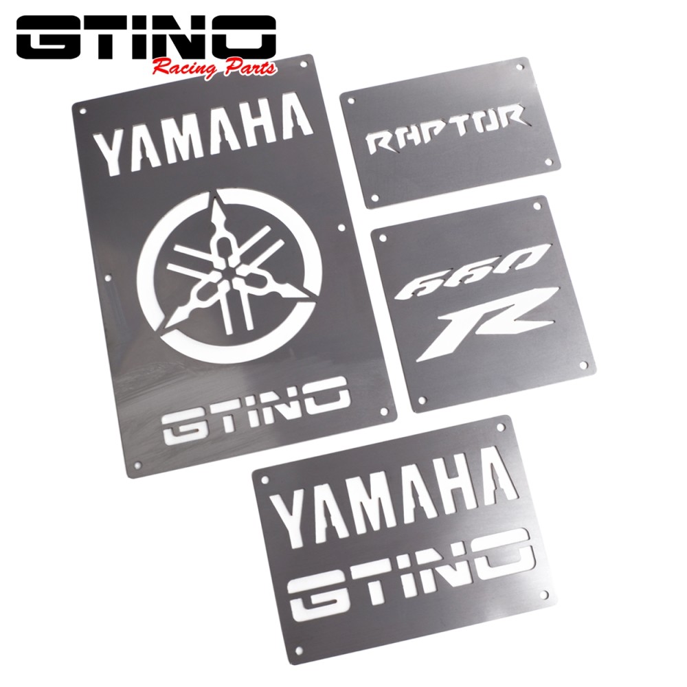 Pack Warning Label Inox - YFM 660