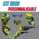 Kit déco KEN BLOCK Jaune - LTZ /  KFX 400