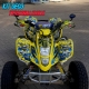 Kit déco KEN BLOCK Jaune - LTZ /  KFX 400