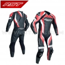 Combinaison cuir Noir/Red - TRACTECH EVO 3 by RST