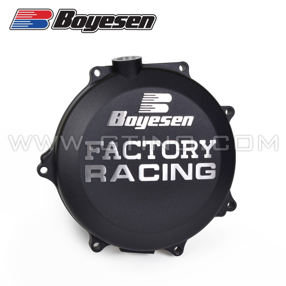 Couvercle d'embrayage en aluminium "Factory Clutch Cover" by Boyesen pour quad KAWASAKI KFX 450R