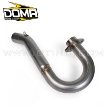 Collecteur d'échappement DOMA en inox pour quad YAMAHA YFZ 450 (300010)