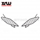 Grille de phare NOIR - RAPTOR 660