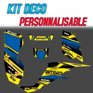 Kit déco "RC-BE BLUE/YELLOW" - LTZ /  KFX 400