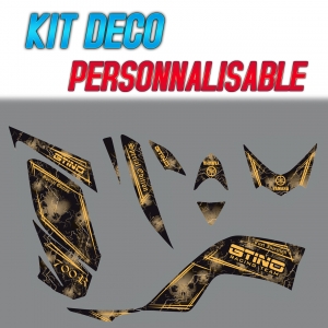 Kit déco "SKULL" - YFM Raptor 700