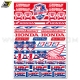 Planche Stickers - HONDA GARIBOLDI by BLACKBIRD RACING