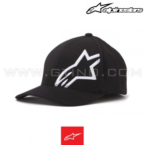 Casquette CORP SHIFT 2 "BLACK/WHITE" - ALPINESTARS