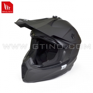 Casque de cross "FALCON" Noir Mate - MT