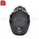 Casque de cross "FALCON" Noir Mate - MT