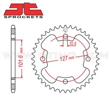 Couronne de transmission JTR1480 (Plan)
