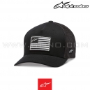 Casquette FLAG HAT "BLACK" - ALPINESTARS