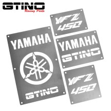 Pack Warning Labels Inox - YFZ 450