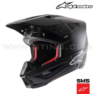 Casque S-M5 SOLID Black by ALPINESTARS