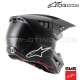 Casque S-M5 SOLID Black by ALPINESTARS