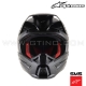 Casque de cross SM5 SOLID by ALPINESTARS (BLACK MATT)