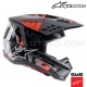 Casque S-M5 ROVER Red Fluo by ALPINESTARS