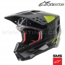 Casque de cross SM5 ROVER by ALPINESTARS (ANTHRACITE YELLOW FLUO GRAY CAMO)